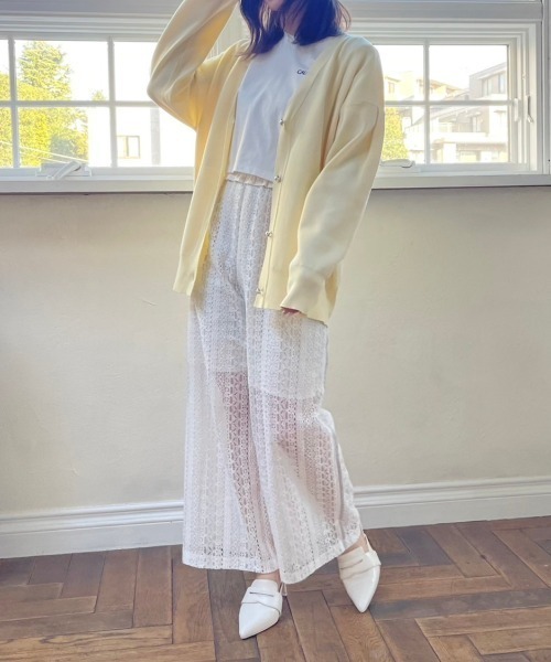 CALNAMUR（カルナムール）の「CALNAMURシンプルロゴTシャツ（Tシャツ/カットソー・レディース・ホワイト/ブラック/その他・FREE）」の4枚目の写真