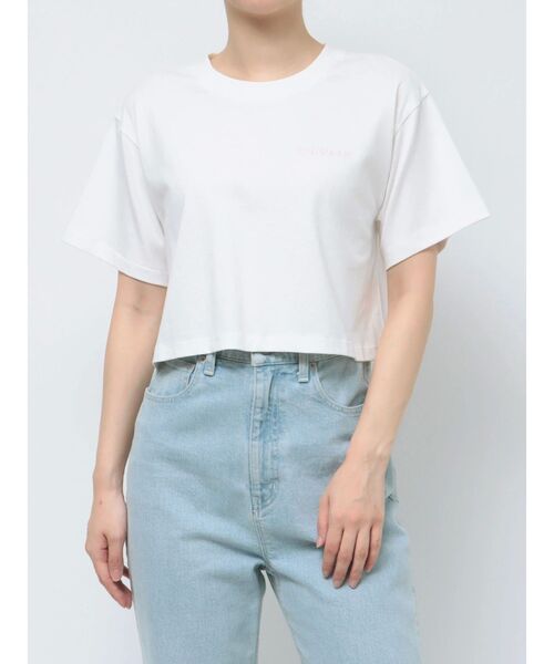 CALNAMUR（カルナムール）の「CALNAMURシンプルロゴTシャツ（Tシャツ/カットソー・レディース・ホワイト/ブラック/その他・FREE）」の22枚目の写真