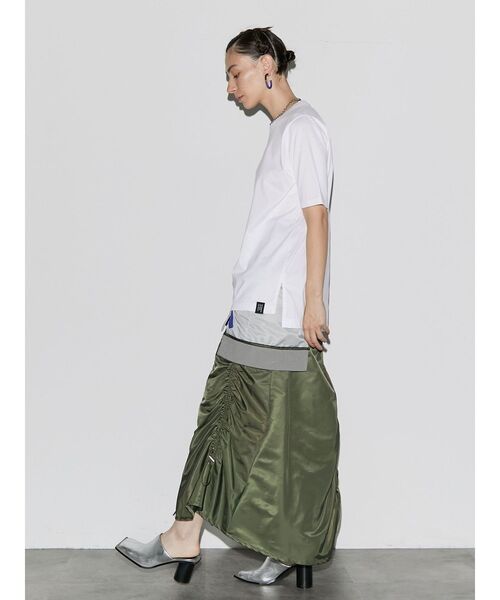 UN3D. バックラインTシャツ UN3D.（アンスリード）の「BACK LINE T-SH / バックラインT