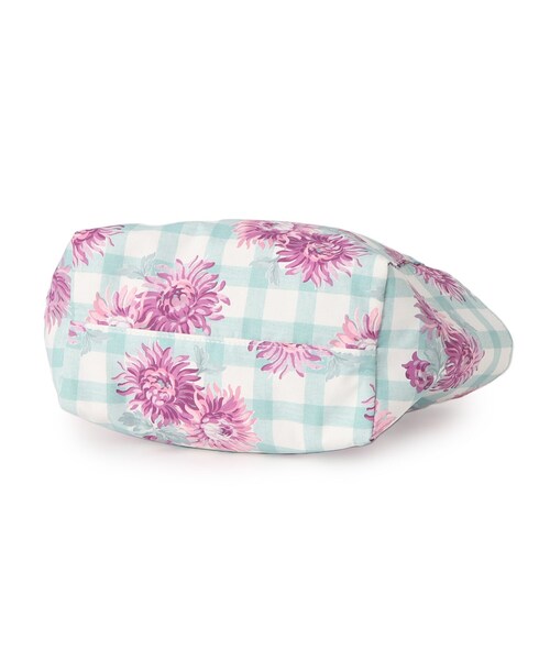 LAURA ASHLEY（ローラアシュレイ）の「【UK本国一推し柄】バーンズフィールド柄 ランチトートバッグ（トートバッグ・レディース・ピンク系5/グリーン系その他2・00）」の12枚目の写真