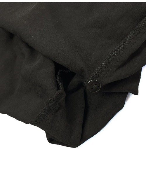 Settimissimo（セッティミッシモ）の「フロッキーチェック ボウタイ付き ブラウス 長袖（シャツ/ブラウス・レディース・ブラック/オフホワイト・M）」の17枚目の写真