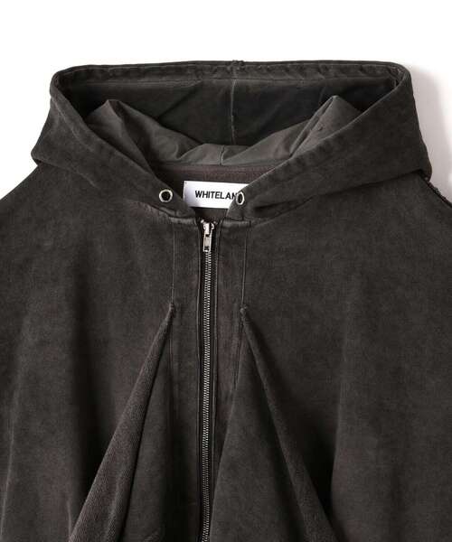 ホワイトランド WHITELAND レペゼン脇 着用 パーカー ジップパーカー