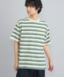 coen | USAコットンマルチボーダーTシャツ(Tシャツ/カットソー)