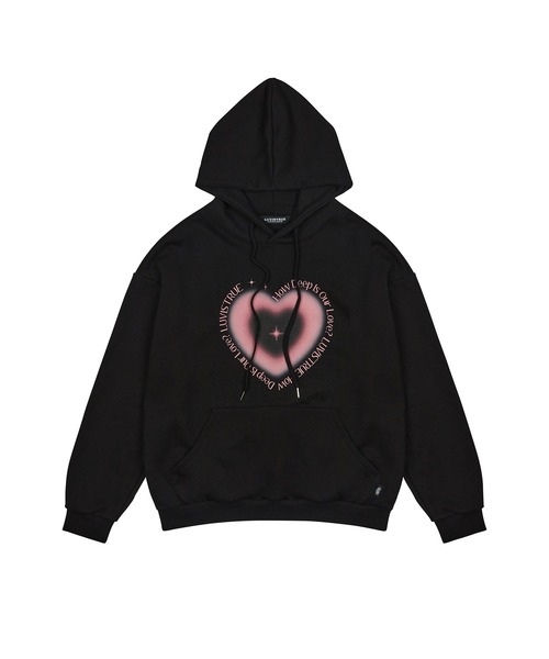 LUVISTRUE(ラヴイズトゥルー)の「MZ TWINKLE HOODIE(パーカー・レディース・ブラック・FREE)」の6枚目の写真