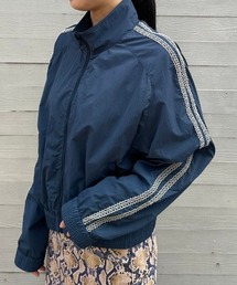 forget-me-nots（フォーゲットミーノッツ）の「レースライン トラックジャケット FMN-24SS-O-002（ナイロンジャケット）」