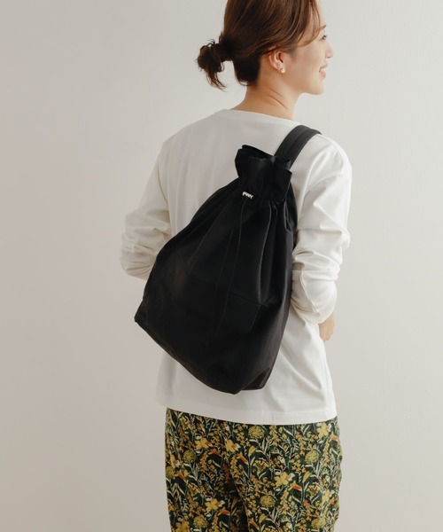 URBAN RESEARCH DOORS（アーバンリサーチドアーズ）の「ワンショルダーリュック（バックパック/リュック・レディース・ピンク系その他/ブラック・ONE）」の3枚目の写真