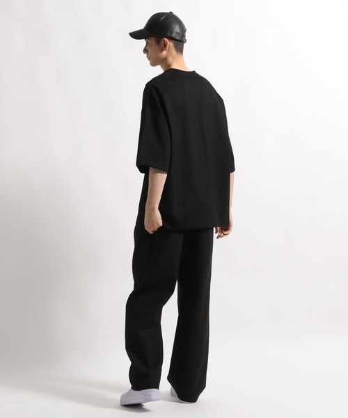 STERNBERG（スタンバーグ）の「STERNBERG/スプリットラグランプルオーバー/997288（Tシャツ/カットソー・メンズ・ブラック/モカ・MEDIUM/LARGE）」の6枚目の写真