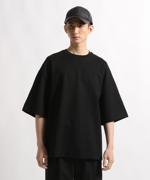 STERNBERG（スタンバーグ）の「STERNBERG/スプリットラグランプルオーバー/997288（Tシャツ/カットソー・メンズ・ブラック/モカ・MEDIUM/LARGE）」の7枚目の写真