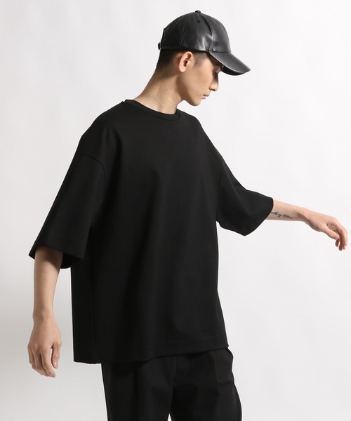 STERNBERG（スタンバーグ）の「STERNBERG/スプリットラグランプルオーバー/997288（Tシャツ/カットソー・メンズ・ブラック/モカ・MEDIUM/LARGE）」の11枚目の写真