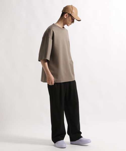 STERNBERG（スタンバーグ）の「STERNBERG/スプリットラグランプルオーバー/997288（Tシャツ/カットソー・メンズ・ブラック/モカ・MEDIUM/LARGE）」の15枚目の写真
