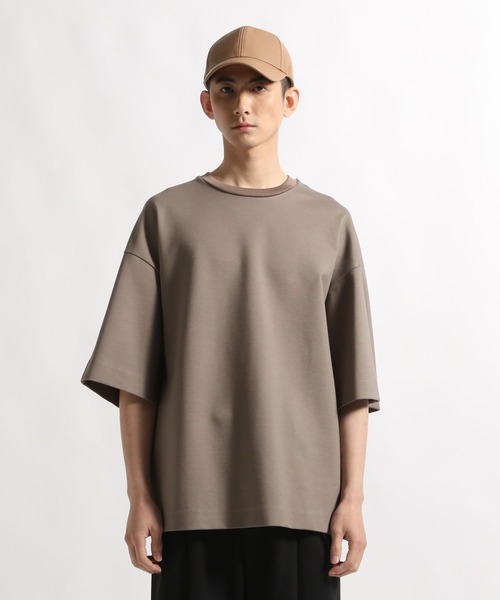 STERNBERG（スタンバーグ）の「STERNBERG/スプリットラグランプルオーバー/997288（Tシャツ/カットソー・メンズ・ブラック/モカ・MEDIUM/LARGE）」の16枚目の写真