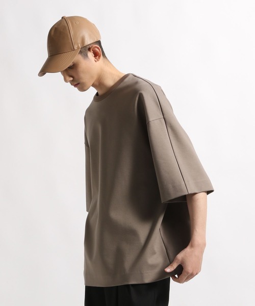 STERNBERG（スタンバーグ）の「STERNBERG/スプリットラグランプルオーバー/997288（Tシャツ/カットソー・メンズ・ブラック/モカ・MEDIUM/LARGE）」の17枚目の写真