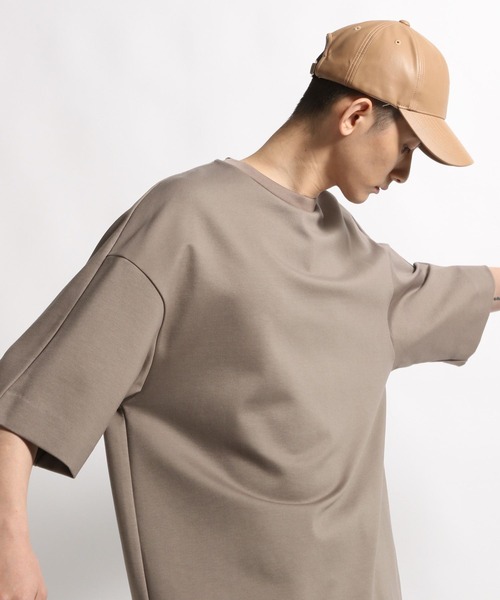STERNBERG（スタンバーグ）の「STERNBERG/スプリットラグランプルオーバー/997288（Tシャツ/カットソー・メンズ・ブラック/モカ・MEDIUM/LARGE）」の19枚目の写真
