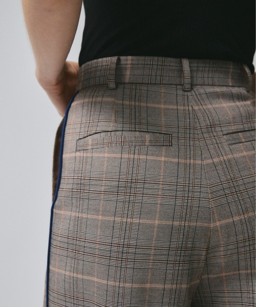 led.tokyo（レッドトウキョウ）の「【led.tokyo】PIPING CHECK PANTS（スラックス・レディース・グレー/ベージュ・1/2）」の16枚目の写真