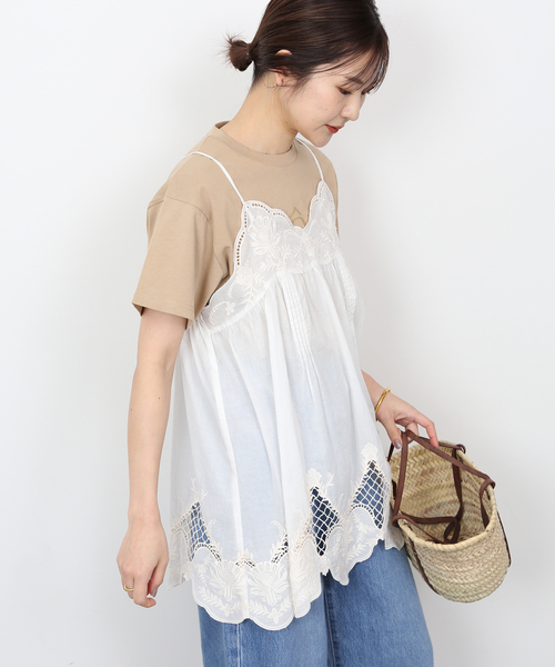 slobe iena カット刺繍キャミブラウス m84032981876_1.jpg?1732265903