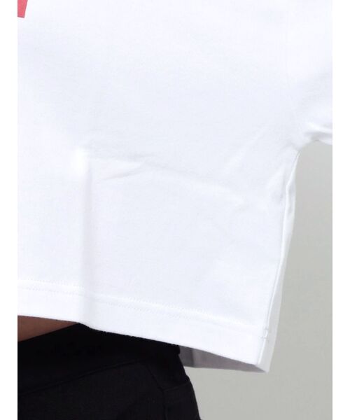 MURUA（ムルーア）の「ボックスプリントTシャツ（Tシャツ/カットソー・レディース・ホワイト/ピンク/ダークグレー・FREE）」の15枚目の写真