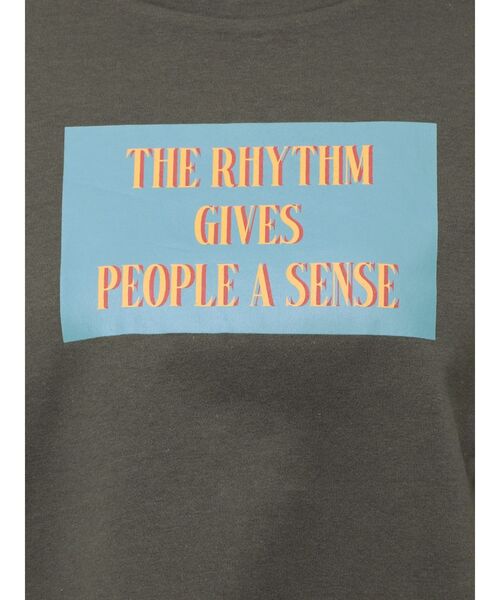 MURUA（ムルーア）の「ボックスプリントTシャツ（Tシャツ/カットソー・レディース・ホワイト/ピンク/ダークグレー・FREE）」の18枚目の写真