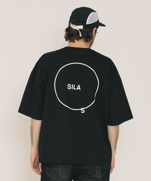 SILAS（サイラス）の「CIRCLE LOGO WIDE S/S TEE（Tシャツ/カットソー・メンズ・ブラック/ホワイト/ピンク・M/L/XL）」の5枚目の写真