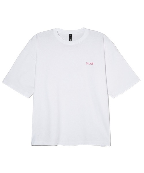 SILAS（サイラス）の「CIRCLE LOGO WIDE S/S TEE（Tシャツ/カットソー・メンズ・ブラック/ホワイト/ピンク・M/L/XL）」の11枚目の写真