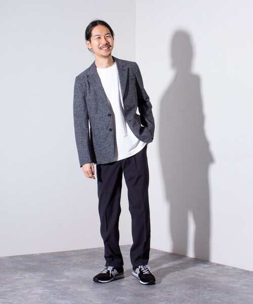 GLOSTER（グロスター）の「【GLOSTER/グロスター】プリントサッカー テーラードジャケット イージーケア 2B（テーラードジャケット・メンズ・チャコールグレー/ダークネイビー・L/M）」の19枚目の写真