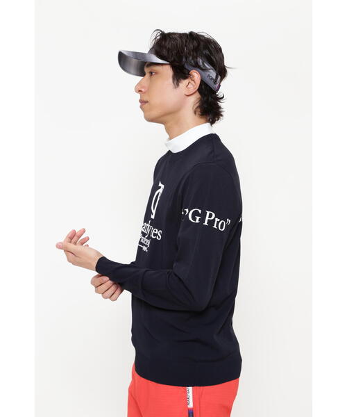 PEARLY GATES】ELITE クルーネックニットプルオーバー