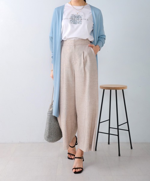 Bou Jeloud（ブージュルード）の「サラサラUV接触冷感ロングカーディガン（カーディガン/ボレロ・レディース・ライトベージュ/ライトブルー/ブラック・FREE）」の13枚目の写真