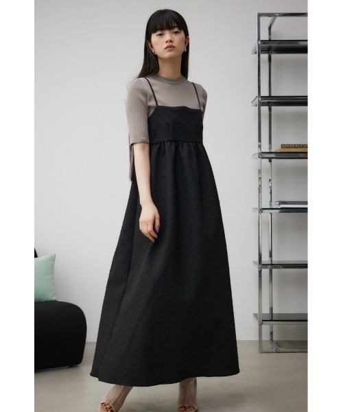 セール】フクレジャガードキャミワンピース（ワンピース）｜AZUL