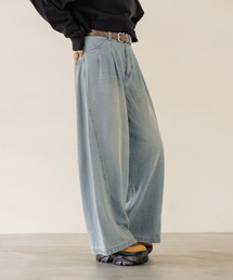 Anui | 【UNISEX/3サイズ展開】ワイドイージーデニム(デニムパンツ)