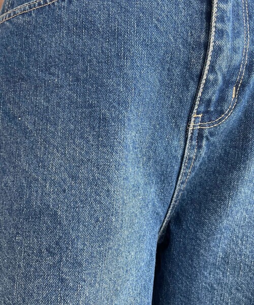 fredy emue（フレディエミュ）の「ウエストアジャストワイドデニムパンツ（デニムパンツ・レディース・ブルー/ネイビー・36/38）」の13枚目の写真