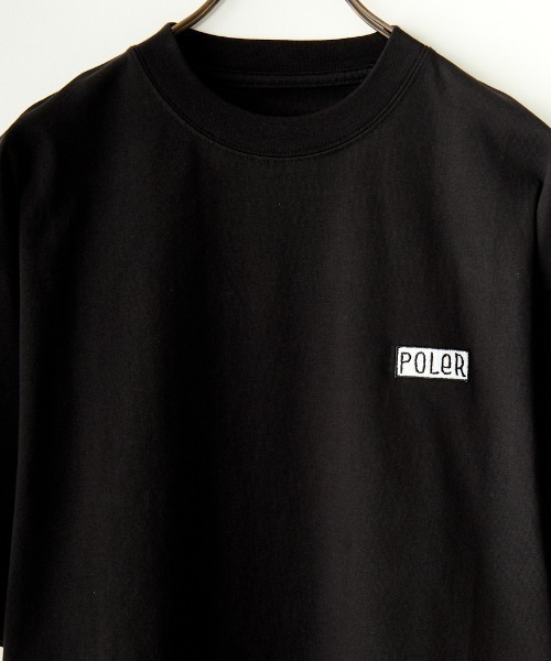 POLeR（ポーラー）の「[POLeR/ポーラー] 別注 SUMMIT バックプリントショートスリーブTシャツ（Tシャツ/カットソー・レディース・ホワイト/ネイビー/ブラック・M/L）」の7枚目の写真