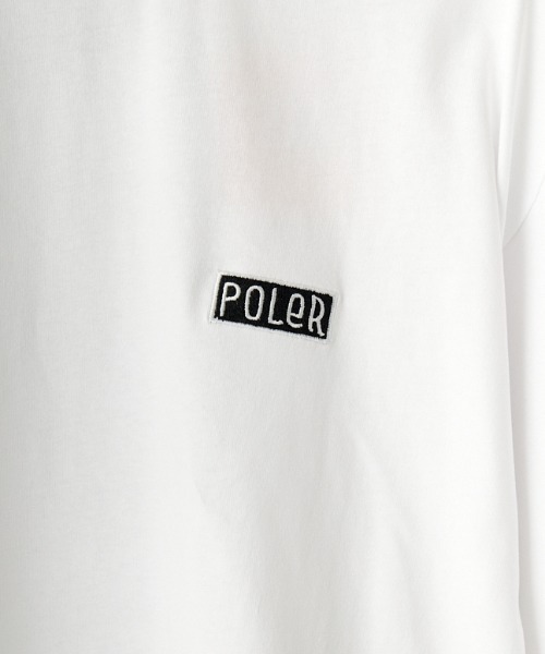 POLeR（ポーラー）の「[POLeR/ポーラー] 別注 SUMMIT バックプリントショートスリーブTシャツ（Tシャツ/カットソー・レディース・ホワイト/ネイビー/ブラック・M/L）」の4枚目の写真
