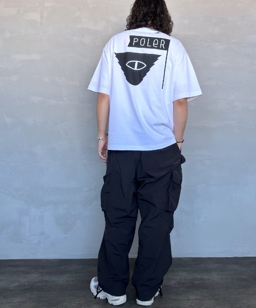 POLeR（ポーラー）の「[POLeR/ポーラー] 別注 SUMMIT バックプリントショートスリーブTシャツ（Tシャツ/カットソー・レディース・ホワイト/ネイビー/ブラック・M/L）」の14枚目の写真