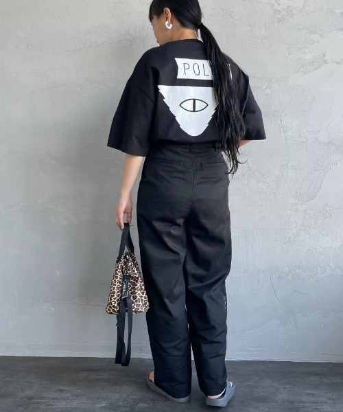 POLeR（ポーラー）の「[POLeR/ポーラー] 別注 SUMMIT バックプリントショートスリーブTシャツ（Tシャツ/カットソー・レディース・ホワイト/ネイビー/ブラック・M/L）」の16枚目の写真