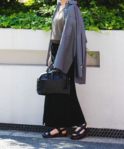 RODE SKO（ロデスコ）の「ストラップパフサンダル（サンダル・レディース・ライトグレー/ブラック・36/37/38）」の9枚目の写真