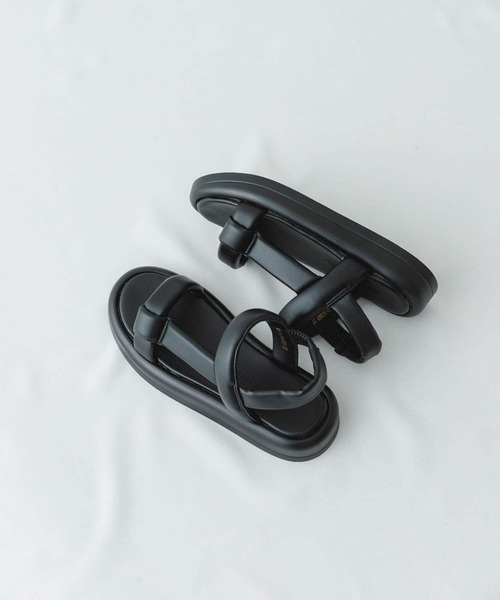 RODE SKO（ロデスコ）の「ストラップパフサンダル（サンダル・レディース・ライトグレー/ブラック・36/37/38）」の13枚目の写真