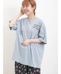 Samansa Mos2(サマンサ モスモス)の「トップス(Tシャツ/カットソー)」