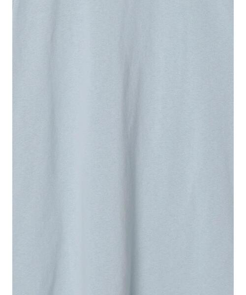 Samansa Mos2（サマンサ モスモス）の「刺繍アソートTシャツ（Tシャツ/カットソー・レディース・ベージュ/ブルー/オフホワイト/チャコールグレー・F）」の17枚目の写真