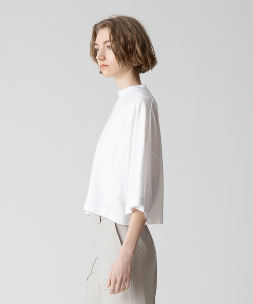 allureville ワイドクロップTEE 黒 ワイドクロップTEE|allureville OFFICIAL SITE / ONLINE SHOP