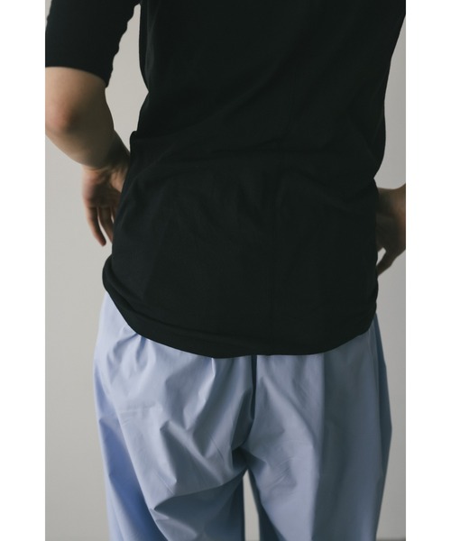 STYLEMIXER（スタイルミキサー）の「シアーバックシームT　夏服（Tシャツ/カットソー・レディース・サックスブルー/ブラック/チャコールグレー/ホワイト・FREE）」の21枚目の写真