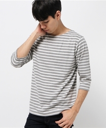 SEVENDAYS=SUNDAY | リップルボーダー　７分袖プルオーバー(Tシャツ/カットソー)