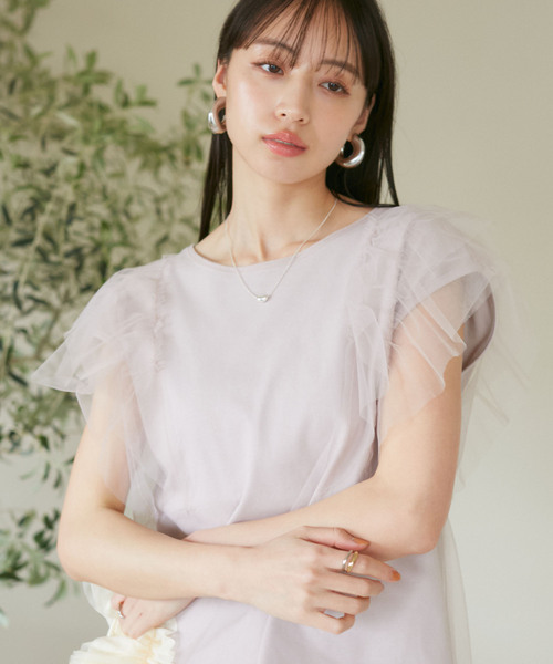 VIS（ビス）の「メタルボリュームフープピアス（ピアス（両耳用）・レディース・シルバー/ゴールド・FREE）」の7枚目の写真