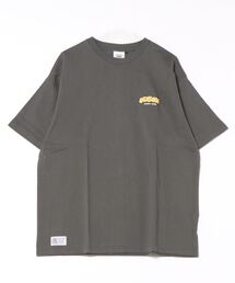 VISION STREET WEAR/ヴィジョンストリートウエア スケーター ゴースト 恐竜 ハート ワンポイントロゴ リンガー バックプリント オーバーサイズ半袖Tシャツ