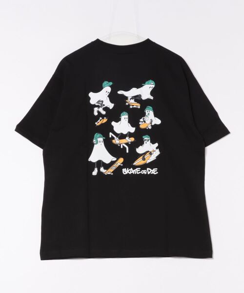 VISION STREET WEAR(ヴィジョンストリートウェア)の「VISION STREET WEAR/ヴィジョンストリートウエア スケーター ゴースト 恐竜 ハート ワンポイントロゴ リンガー バックプリント オーバーサイズ半袖Tシャツ(Tシャツ/カットソー・メンズ・ホワイト系その他/ホワイト系その他2/グレー系その他3/ブラック系その他/ピンク系その他2/ホワイト系その他3/ブラック系その他2・MEDIUM/LARGE/X-LARGE)」の14枚目の写真