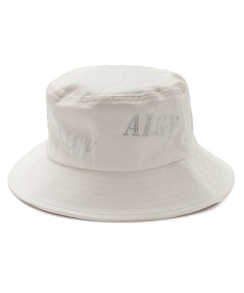 セール】ラインストーンロゴバケットハット（ハット）｜algy