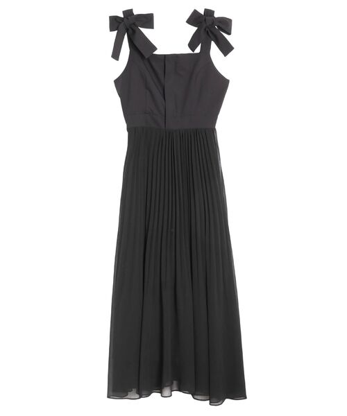 CALNAMUR(カルナムール)の「プリーツドッキングワンピース(ワンピース・レディース・ブラウン/グレー/ブラック・FREE)」の3枚目の写真