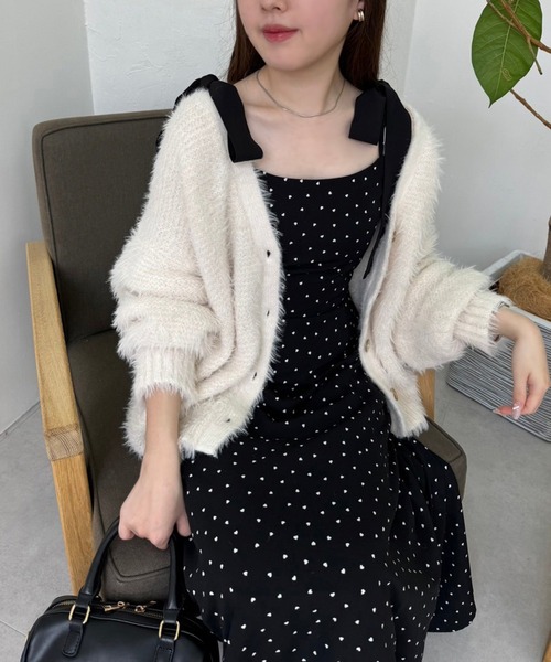 one after another NICE CLAUP(ワンアフターアナザーナイスクラップ)の「【着痩せ効果抜群】マイナス5キロ見えキャミワンピ/新色登場(ワンピース・レディース・ブラック/アイボリー/レッド系その他/ブラック系その他/ベージュ・LARGE/MEDIUM)」の20枚目の写真