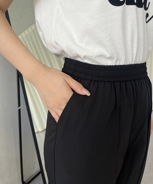 prose verse(プロズヴェール)の「【UVカット】ピンタックストレッチラッシュガードフレアパンツ(その他パンツ・レディース・ブラック・MEDIUM/LARGE)」の17枚目の写真