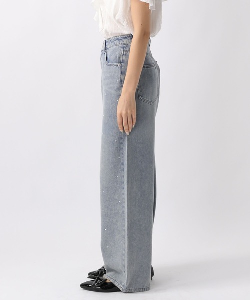 FOREVER 21(フォーエバー トゥエンティーワン)の「【2024SS】ビジューワイドデニム(デニムパンツ・レディース・ブラック/ブルー・SMALL/MEDIUM)」の20枚目の写真