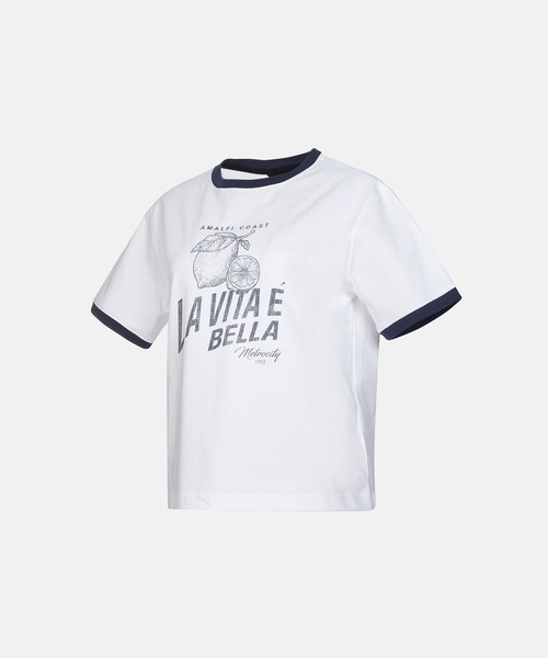 tシャツ 「メトロシティ」綿100% ショートスリーヴTシャツ 半袖 プリント デザイン レディース セール】【メトロシティ】綿100% ショートスリーヴTシャツ 半袖