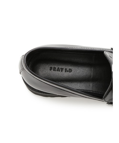 FRAY I.D（フレイアイディー）の「ガラスレザーローファー（ローファー・レディース・ブラック・36）」の8枚目の写真